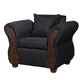 thumbnail image 3 of Juego De Living 3-1-1 MARSELLA Negro, 3 of 3