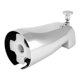 thumbnail image 2 of Desviador universal de metal cromado Faucet QWORK con caño para bañera, 2 of 8