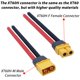 thumbnail image 2 of Conector XT60 Tosiicop 100 mm 12 AWG 5 pares, 2 of 7
