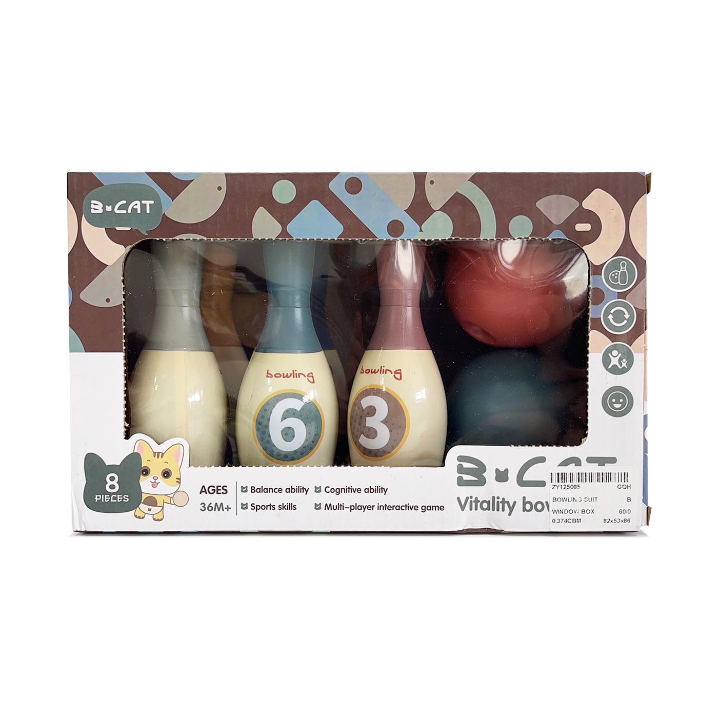 JUGUETE SET DE BOWLING - JURASSIC