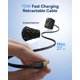 thumbnail image 3 of Adaptador de viaje universal Baseus Enercore CG11 70 W con cable, 3 of 9