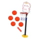 thumbnail image 2 of Juego De Aro De Baloncesto Para Niños, Red De Baloncesto Portátil Para Niños, Regalos, Práctica, Blanco, 2 of 4