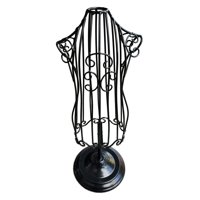 Ioensy - Soporte De Exhibición De Ropa De Perro De Metal Perchas De Soporte Vestido De Mascota Modelo Tienda Negro