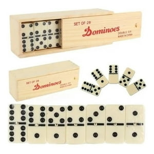 Set Domino 28 Piezas En Caja De Madera Nobel Toys