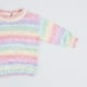 thumbnail image 3 of Sweater Tejido Bebé Niña Chenille Rosado Corona, 3 of 5