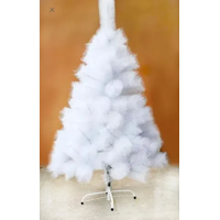 Geneerico - Árbol Navidad Pino 180Cm Arbol Pascua Decoracion Navideña Blanco
