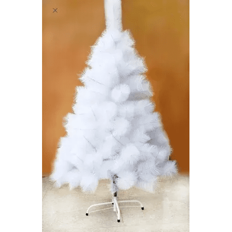 Geneerico - Árbol Navidad Pino 180Cm Arbol Pascua Decoracion Navideña Blanco