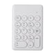 thumbnail image 3 of Teclado Numérico Inalámbrico Portátil De 18 Teclas 2.4G Teclado Numérico Para PC Blanco, 3 of 5