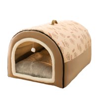 Magideal - Casa Portátil Para Perros, Tienda Para Perros, Refugio Para Mascotas Acogedor Con Cojín, Cama Plegable Suave Para Perrera Para Perros Pequeños Y Media M