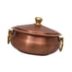 thumbnail image 5 of Olla de cobre puro para estofado, artesanía sólida fácil de limpiar con tapa, cacerola multiescenario, utensilios de cocina para restaurante familiar L, 5 of 5