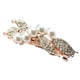 thumbnail image 2 of Elegante perla de cristal broches pinza de pelo horquilla mujeres blanco, 2 of 5
