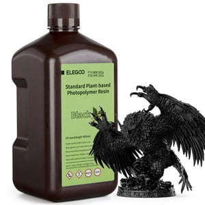 Impresora 3D De Resina Elegoo Standard A Base De Plantas, 2 Kg, Negra, 405 Nm