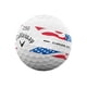 thumbnail image 3 of Pelotas de Golf Callaway Chrome Soft 2026 USA Stripe Docena, 3 of 4