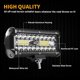 thumbnail image 4 of Barra de Luz LED Turboo 8 piezas 7" 120W Spot Flood Combo, 4 of 6