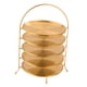 thumbnail image 4 of Plato De Postre De Acero Inoxidable, Soporte Para Tartas, Buffet, Para Bodas, Cumplea?os, Cocina, 5 Capas, 20 Cm, 4 of 5