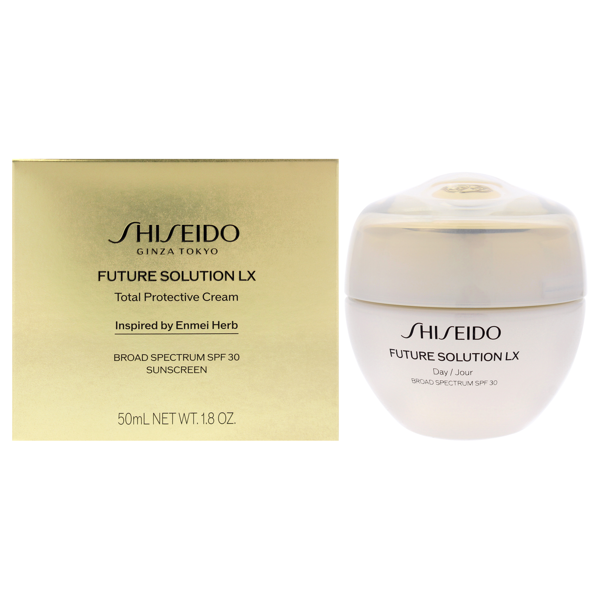 Crema Shiseido Future Solution Lx Total Protectora Spf 30 51Ml Mujer