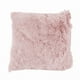 thumbnail image 1 of Fundas de cojín peluditas 45x45 cm color rosa, 1 of 2
