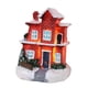 thumbnail image 1 of Colección De Figuras Navideñas De Pueblo Para Decoración De Alféizar De Mesa, Color Rojo, 1 of 5