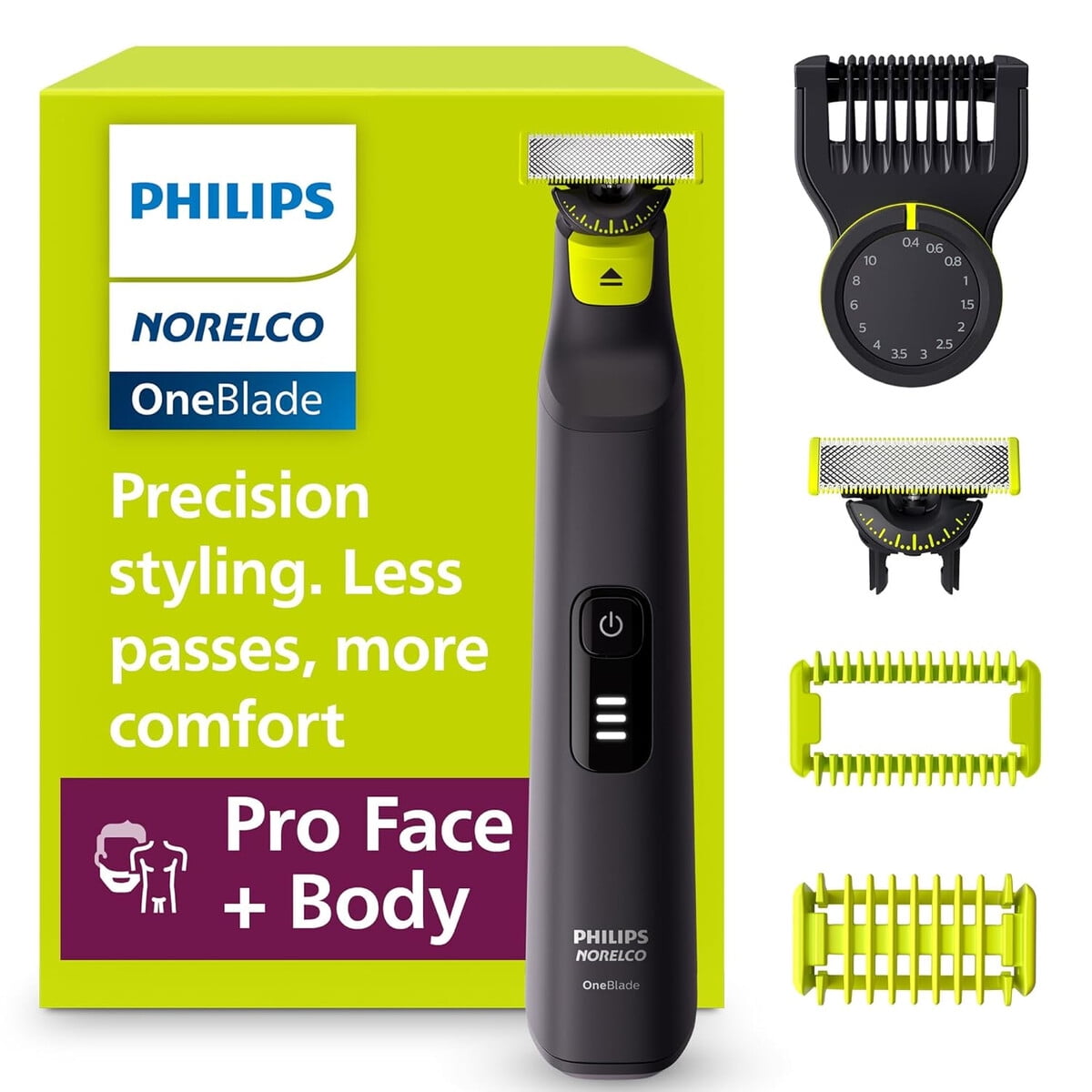 Afeitadora Eléctrica Philips Norelco Oneblade Pro 360 Face Body