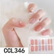 thumbnail image 1 of Y2K Spring Summer 3D Nail Strips Glossy Nail Strips Fashion Full Wraps Nail Polish Sticker Self Adhesive Nail Art Decal Strip For Women Nail Art DIY, 1 of 3