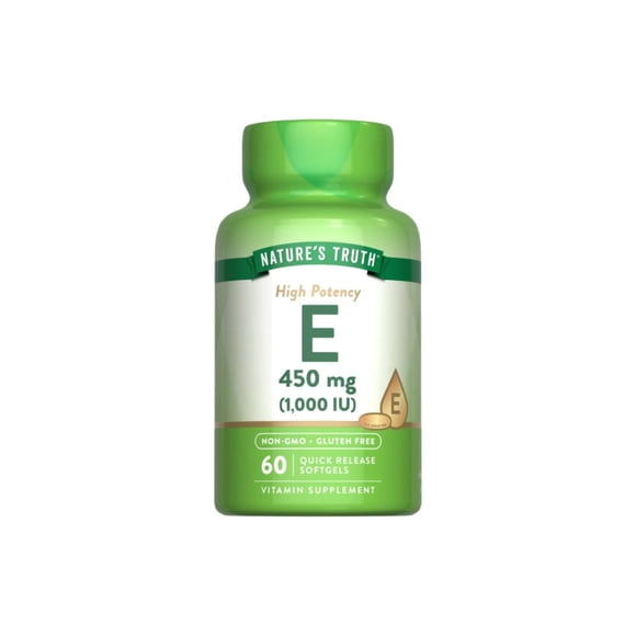 Vitamina E 1000iu 60 softgels