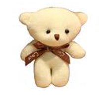 Nonstop - Mini Osito De Peluche - Llavero - Beige