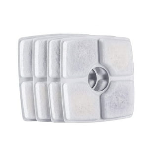 Genérico - Filtros Bebedero Fuente De Agua Cuadrados Gatos Pack 4