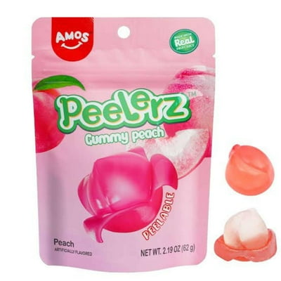 Gomitas Peelerz Durazno 80 G Amos