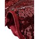 thumbnail image 5 of INSPIRE CHIC Pantalones Cortos de Mujer con Lentejuelas Brillantes de Tiro Medio Sólido Brillo Cóctel Cintura Elástica Pantalones Cortos Rojo Oscuro M, 5 of 6