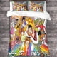 thumbnail image 3 of Juego de funda nórdica ONE PIECE con estampado 3D, microfibra cepillada suave, fundas nórdicas de anime Luffy, fácil cuidado, juegos de ropa de cama de calidad hotelera con funda de almohada, 3 of 3