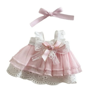 Genérico - Falda De Muñeca Cosplay Ropa De Muñeca De Peluche Para Muñecas De 15 Cm/17 Cm Llavero Colgante