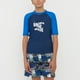 thumbnail image 3 of Traje De Baño Niño Teen Polera Manga Corta Navy Corona, 3 of 5