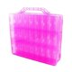 thumbnail image 3 of Estuche De Almacenamiento Para Esmalte De U?as Para Contenedor Organizador De 48 Botellas, Rosa, 3 of 5