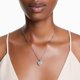 thumbnail image 5 of Collar con colgante Idyllia de Swarovski en forma de corazón con cristales transparentes, 5 of 6