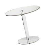 Magideal - Soporte Acrílico Para Pastel, Bandeja Para Servir, Accesorios Para Fotos, Estante Para Frutas, Plato Para Pastelería, Plato De Exhibición Para Dulces, M