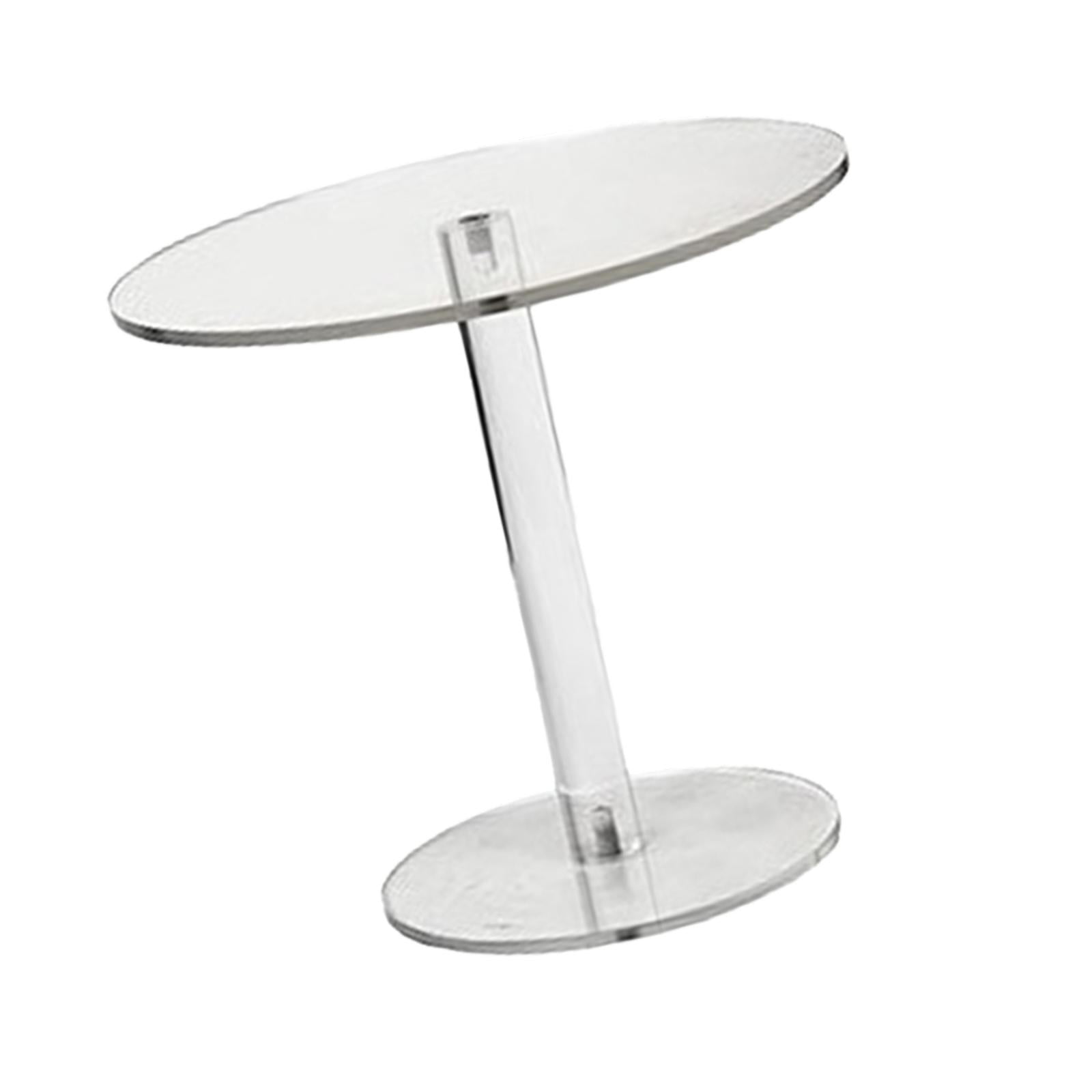 Magideal - Soporte Acrílico Para Pastel, Bandeja Para Servir, Accesorios Para Fotos, Estante Para Frutas, Plato Para Pastelería, Plato De Exhibición Para Dulces, M