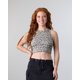 thumbnail image 2 of Polera Top Halter Mujer tejido leopardo Polemic, 2 of 3