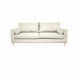 thumbnail image 1 of Sofa Indu 2 Cuerpos Felpa Crema, 1 of 3