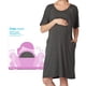 thumbnail image 1 of Bata de parto y parto Bata de lactancia Frida Mom Easy-Snap, 1 of 6