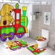 thumbnail image 1 of Juego de Cortina de Ducha y Alfombras Desmarcar Las Aventuras de Spot 4 Piezas, 1 of 6