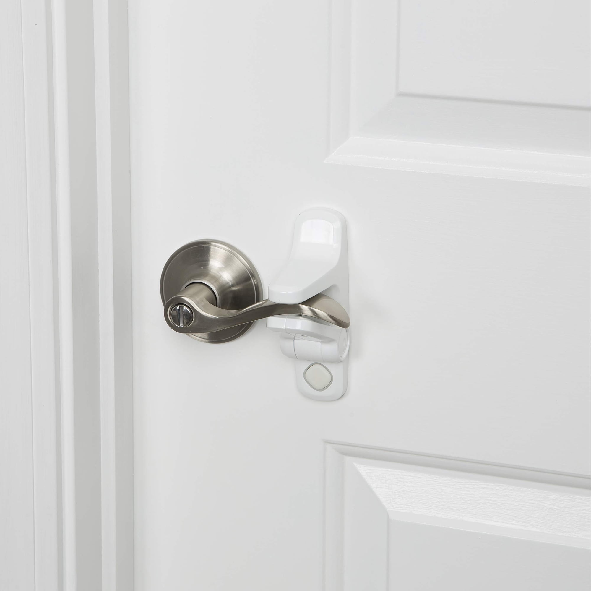 Lever Handle Lock Safety 1st Outsmart, Paquete De 2 Unidades, Color Blanco