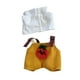 thumbnail image 3 of Conjunto De Ropa Para Muñecas, Accesorios Para Muñecas, Ropa, Pantalones Para Muñecas, Atuendos Para Muñecas De 15 Cm, Color Amarillo, 3 of 3