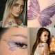 thumbnail image 2 of Butterfly Wings Shiny Tattoo Sticker Waterproof Body Art Fake Tattoo Women Makeup Dance Music Festival Sticker, 2 of 2