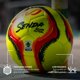 thumbnail image 2 of Balón de Futsal SENDA Talla 4 Comercio Justo Amarillo/Rojo, 2 of 9