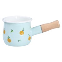 Magideal - Olla De Leche Esmaltada Pequeña, Calentador De Leche Y Café, Utensilios De Cocina, Sartén Antiadherente Para El Hogar, Restaurante, Todas Las Estufas, Azul