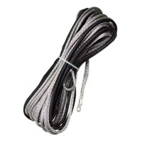 Ioensy - Cuerda De Cabrestante Sintética 50' 4,8 Mm Heavy Duty 2.5T Boat Cars Suv Atv