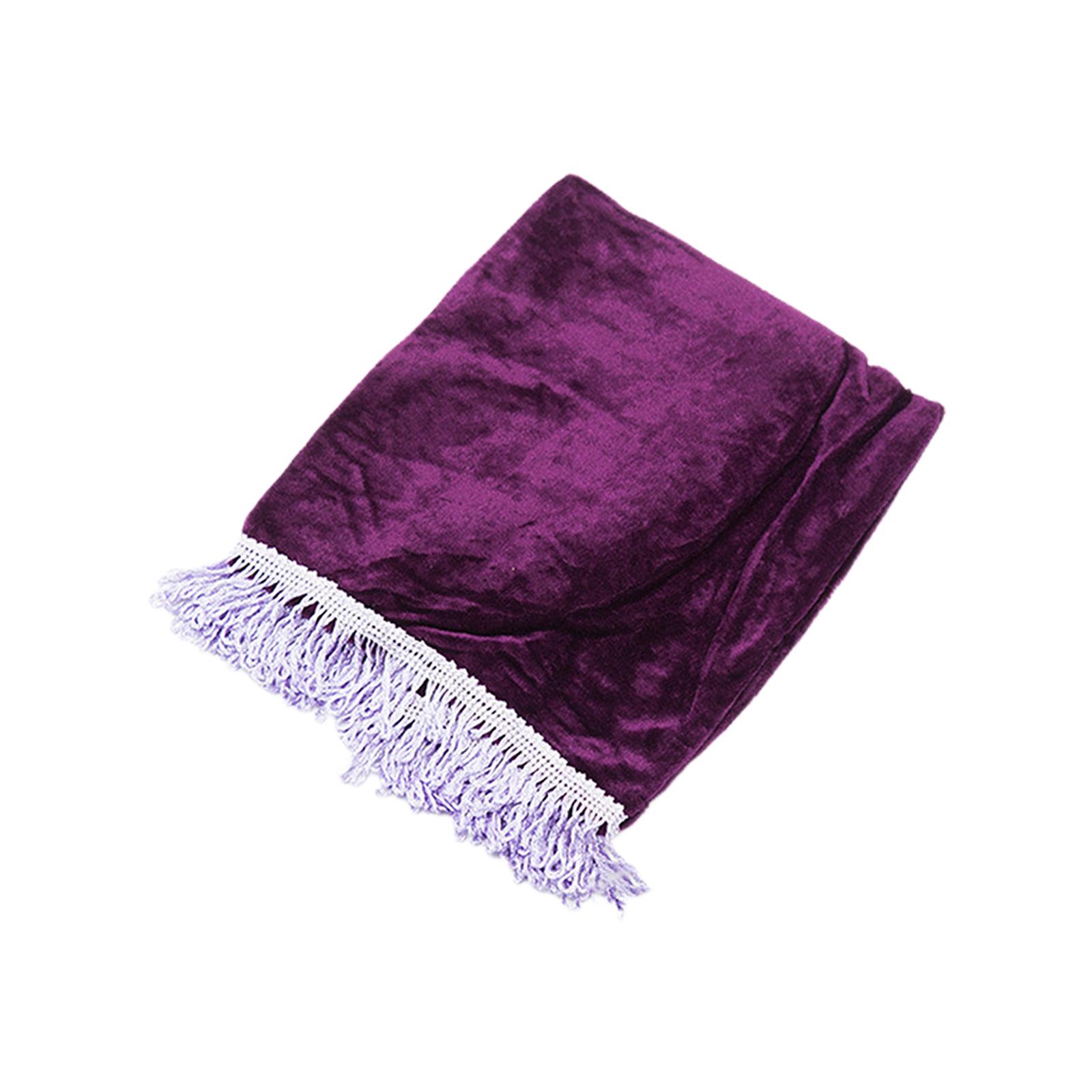 Magideal - Cubierta De Teclado 61 Teclas Soporte De Música Cubierta De Polvo Ajustable Con Borlas Decorativas Lavable 97 Cm Estuche De Almacenamiento De Púrpura