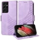 thumbnail image 2 of Carcasa FOXDOCK Samsung Galaxy S21 Ultra de cuero PU, diseño acolchado clásico, protección contra caídas y rayones, 2 of 5