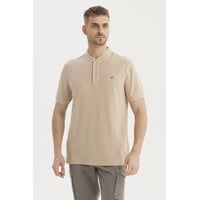 Fashionspark - Polera Hombre Cuello Polo Beige