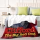thumbnail image 4 of Clifford, el Gran Perro Rojo anti-pilling, suave, ligera, esponjosa y acogedora de lujo para hogar y cocina – Perfecta para niños y adultos, 100 x 150 cm, 4 of 6